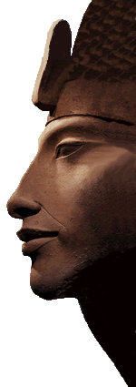 Akhenaton pilier Osiriaque