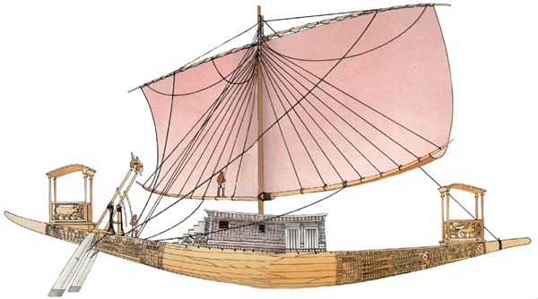 Navire d'aprés maquette